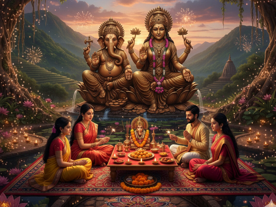 Deepawali Puja Mantras - दीपावली पूजा मंत्र